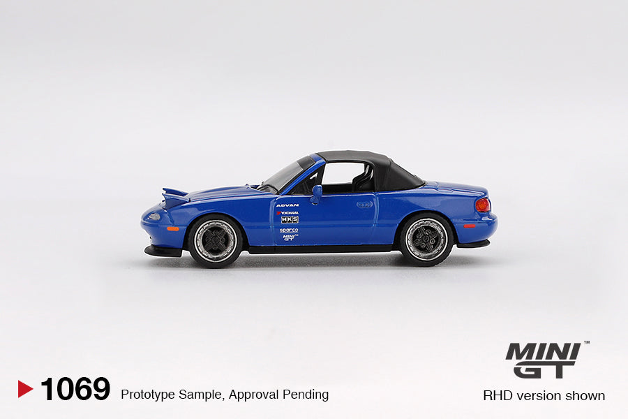 (Preorder) Mazda Miata MX-5 (NA) Tuned Version Dark Blue MGT01096