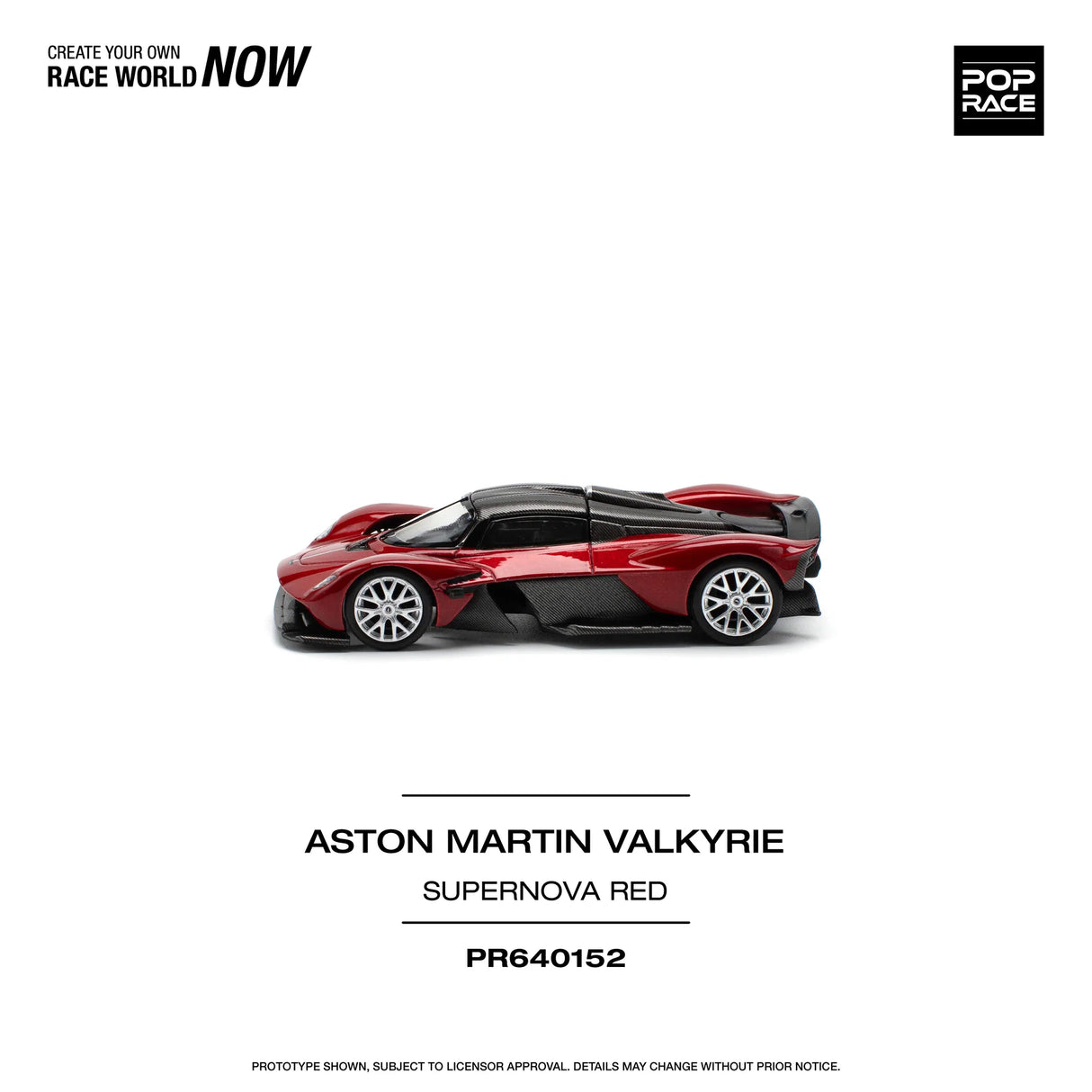 Aston Martin Valkyrie Supernova Red