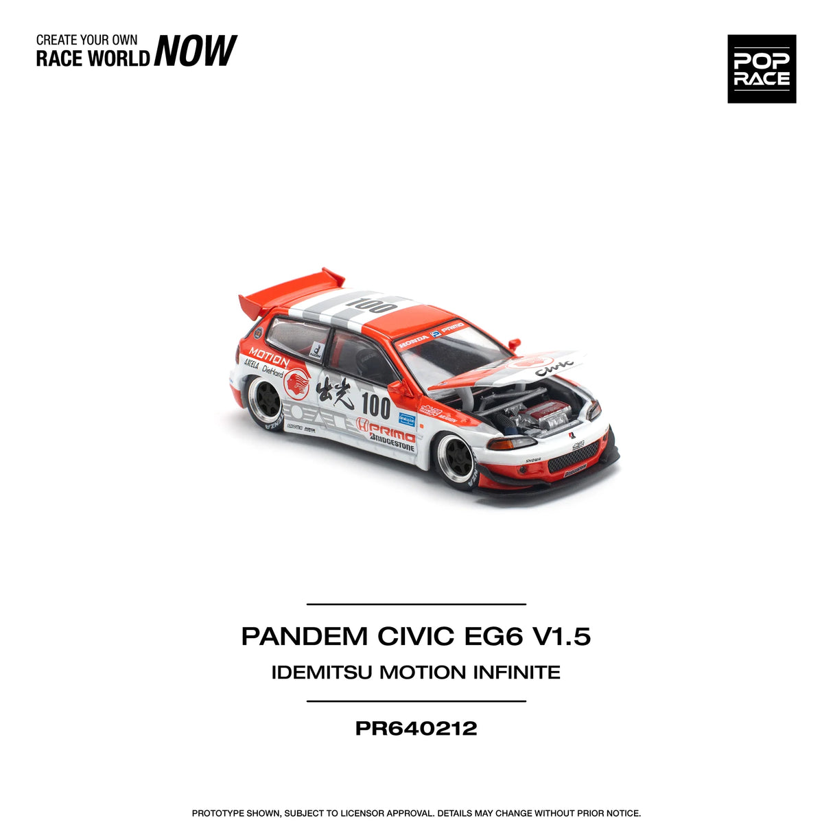Honda Civic EG6 Pandem v1.5 Idemitsu Motion Infinite