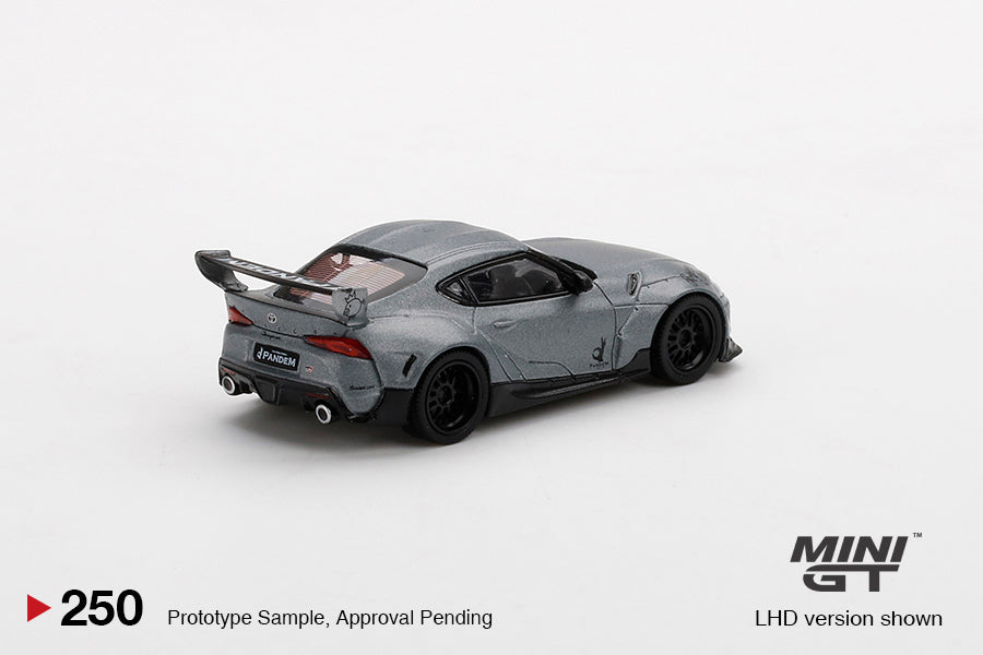 Pandem Toyota GR Supra V1.0 Matte Grey MGT00250 LOOSE
