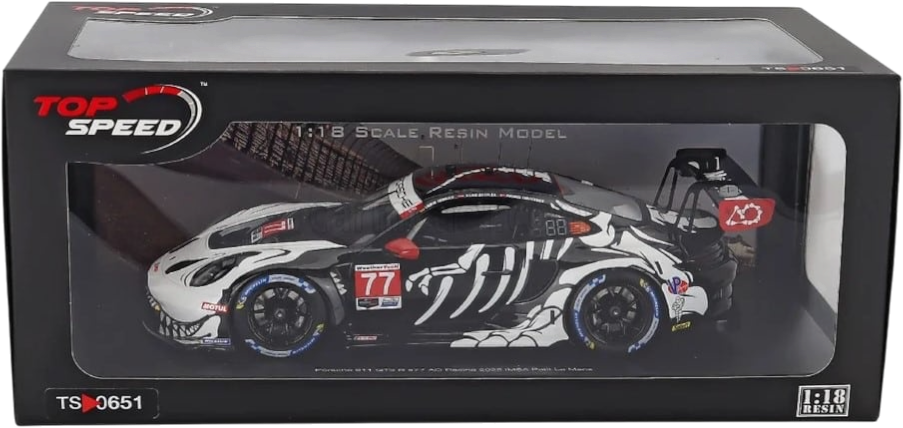 Porsche 911 GT3 R #77 AO Racing 2025 IMSA Petit Le Mans TS0651