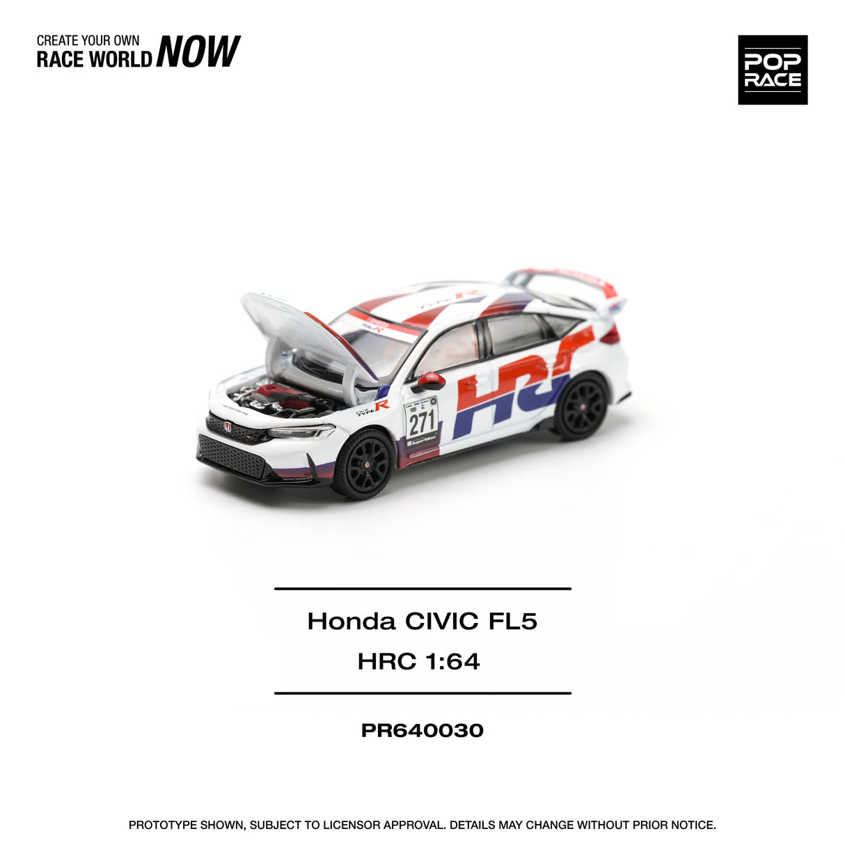 Honda Civic Type R FL5 #271 HRC