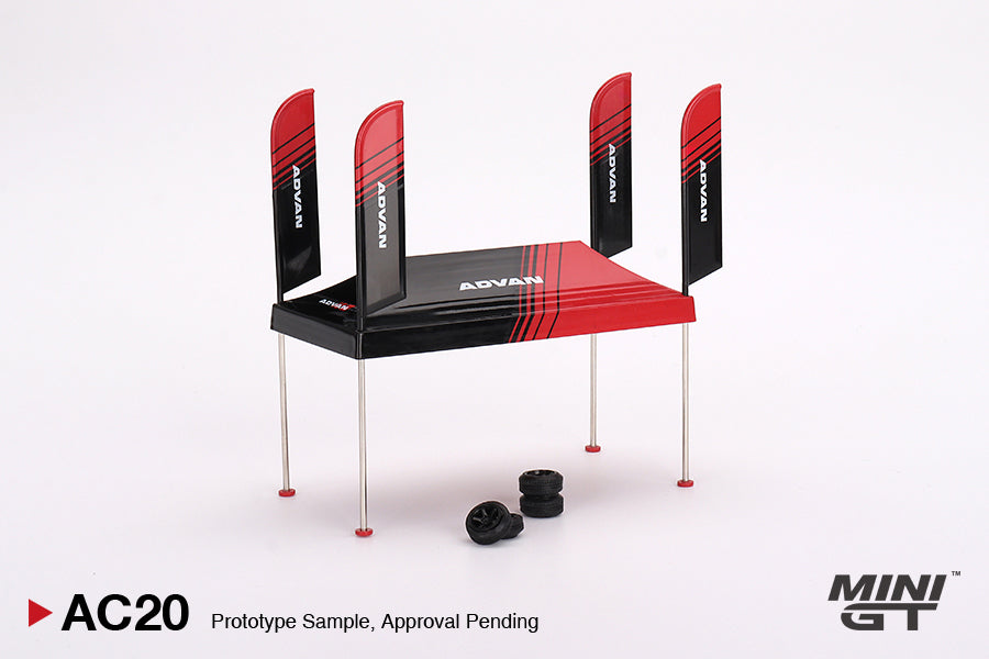 Set tenda di servizio paddock - ADVAN