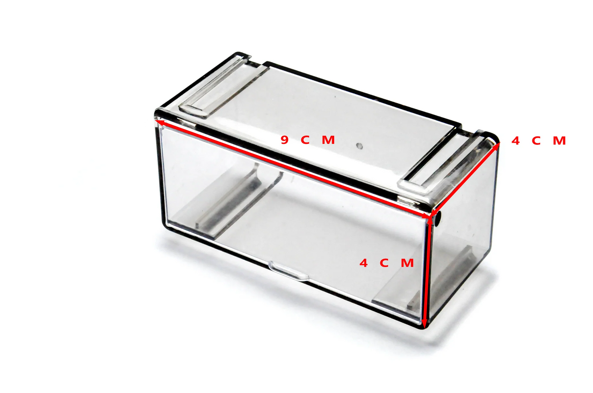 Set de 5 boîtes de rangement pour petites voitures 1:64 Smoke