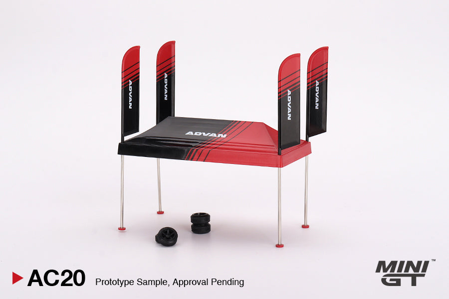 Set tenda di servizio paddock - ADVAN
