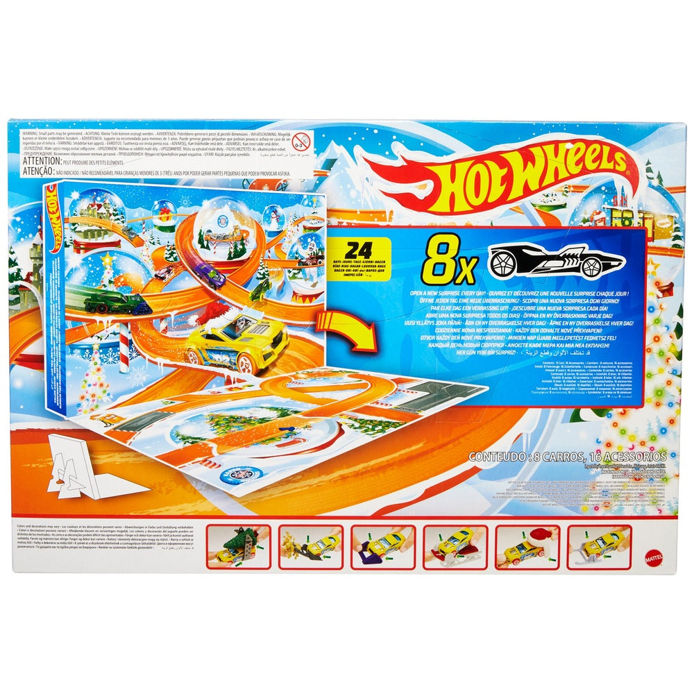 1x Hot Wheels Adventskalender 2024