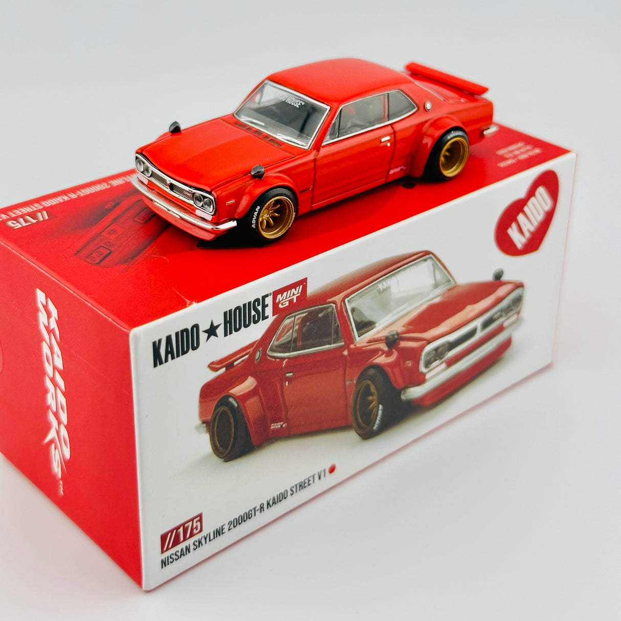 Nissan Skyline 2000GT-R (KPGC10) Kaido Street V1 KHMG175 LOOSE