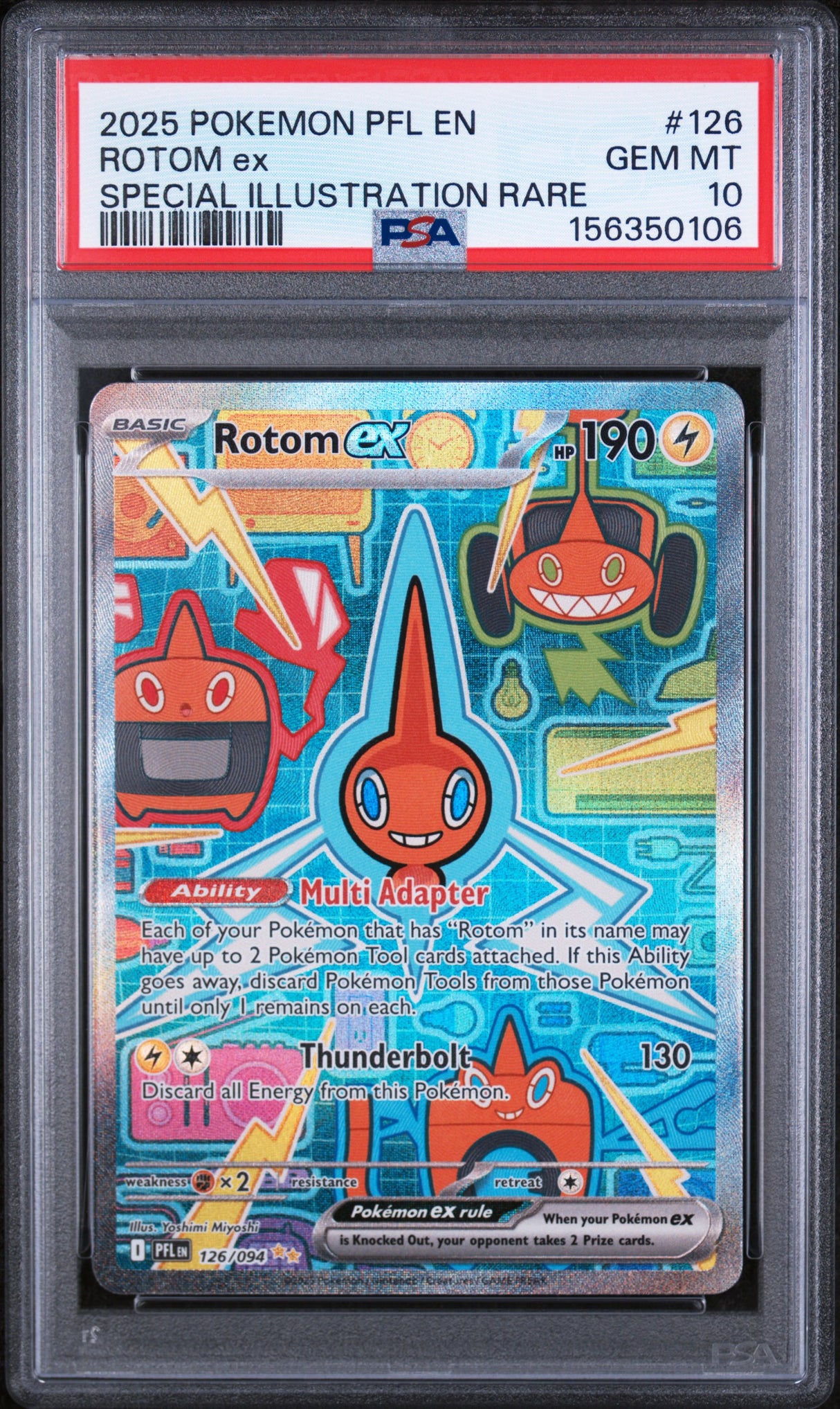 PSA 10 | Rotom ex 126/094