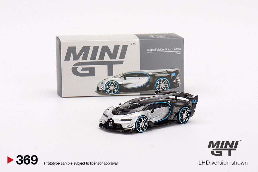 Bugatti Vision Gran Turismo Silver MGT00369