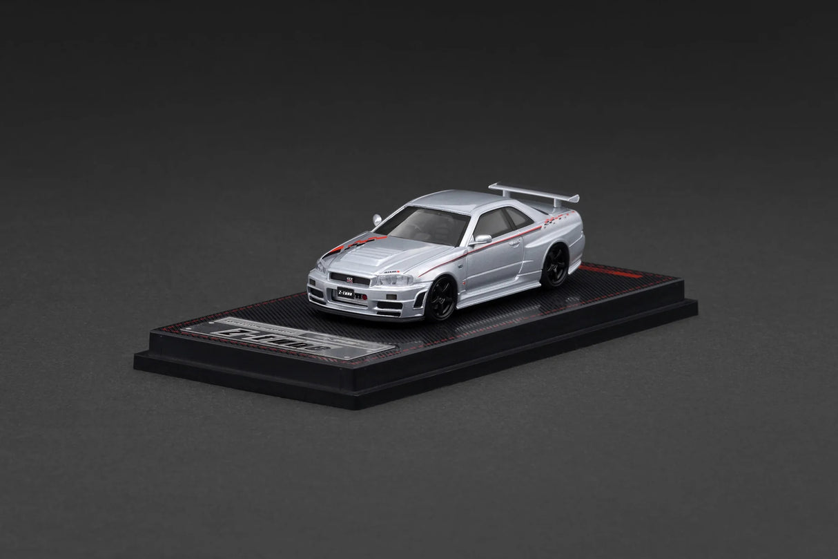 (Preorder) Nissan Nismo R34 GT-R Z-tune Silver