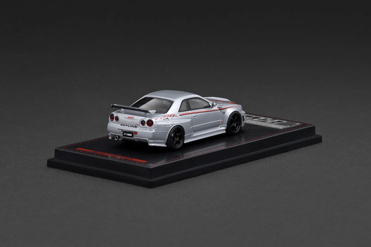 (Preorder) Nissan Nismo R34 GT-R Z-tune Silver