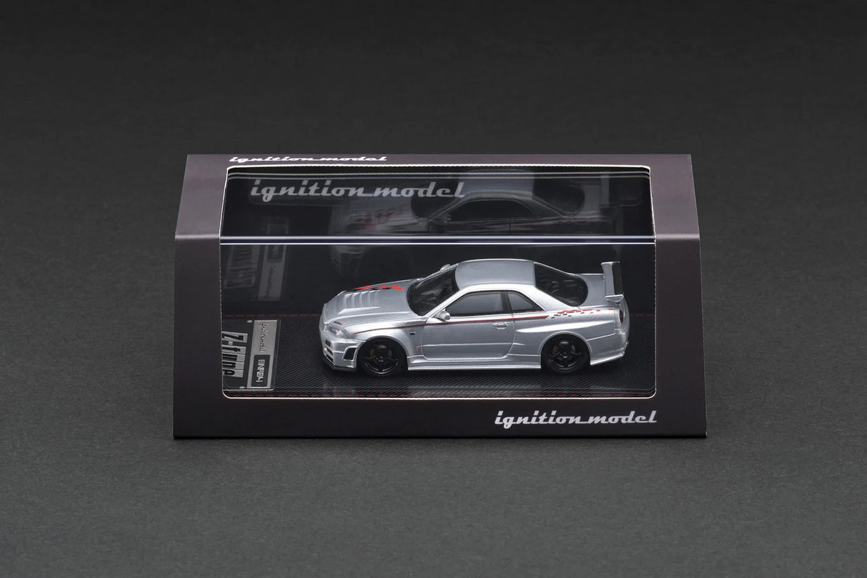 (Preorder) Nissan Nismo R34 GT-R Z-tune Silver