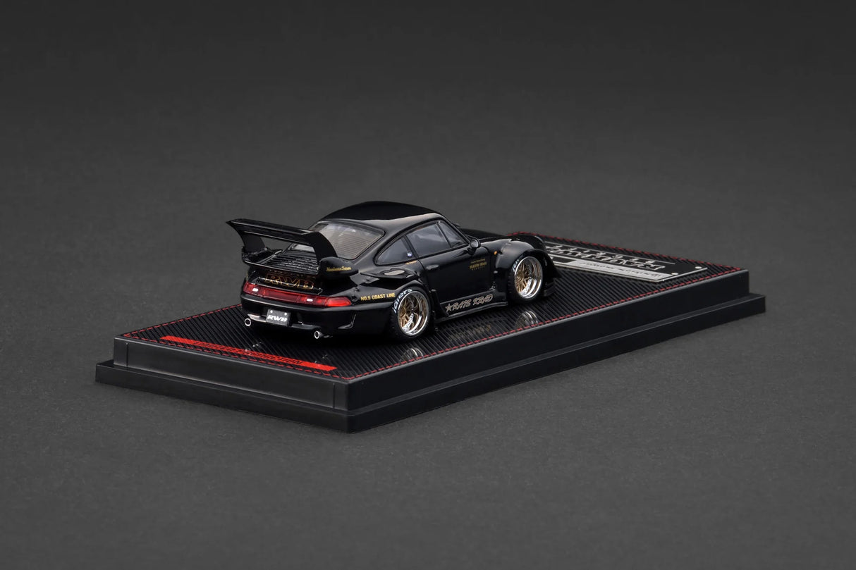 (Preorder) Porsche RWB 993 Black