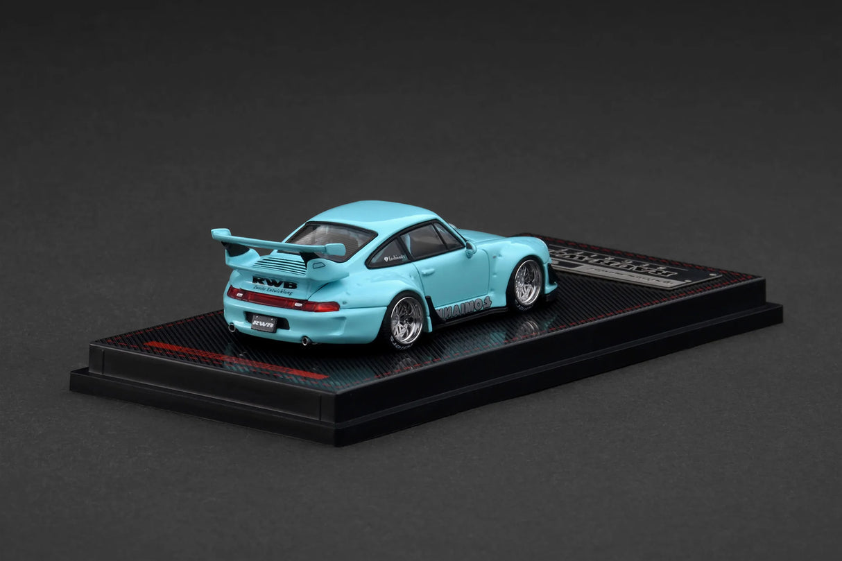 (Preorder) Porsche RWB 993 Blue Green