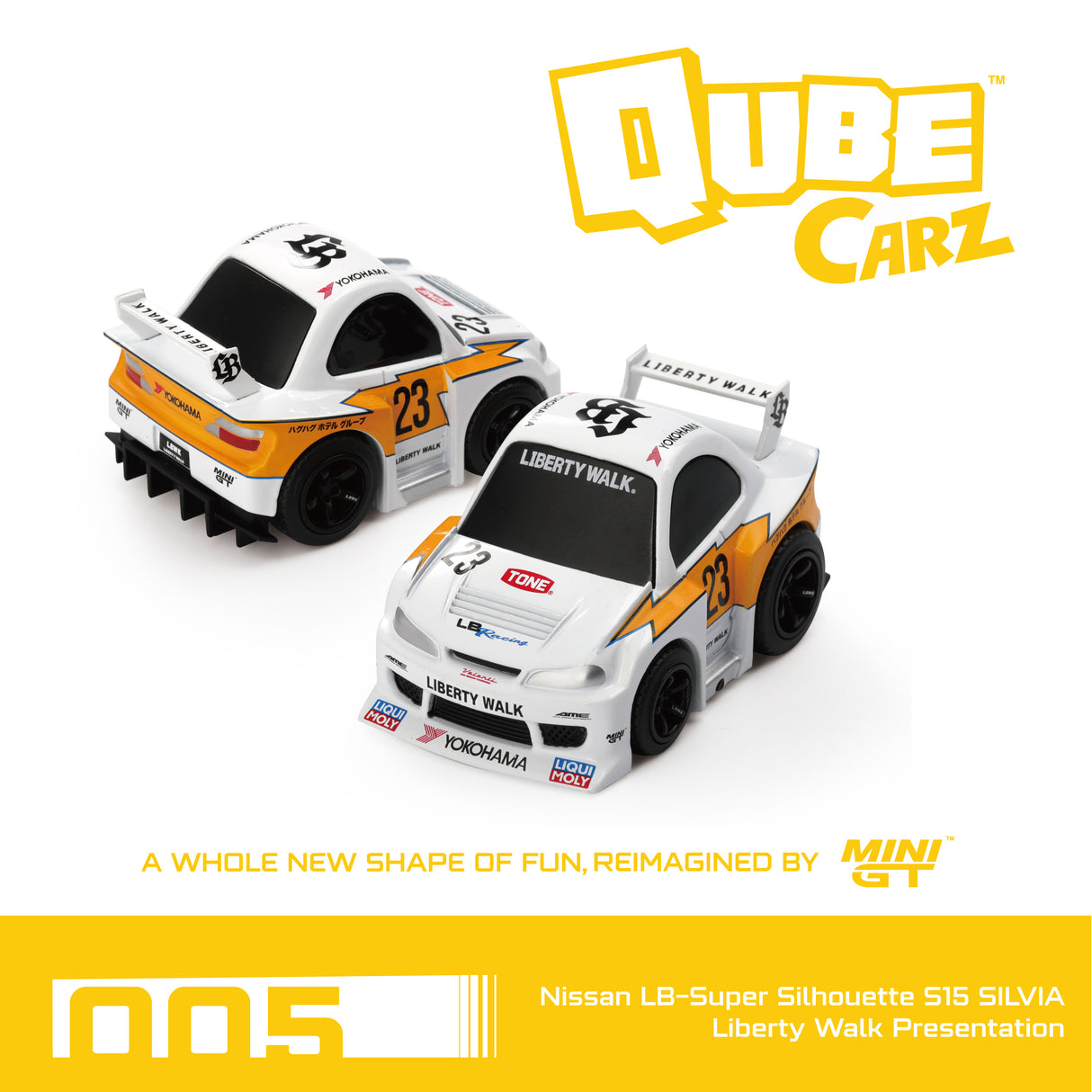 QubeCarz Nissan LB-Super Silhouette S15 SILVIA Liberty Walk Presentation