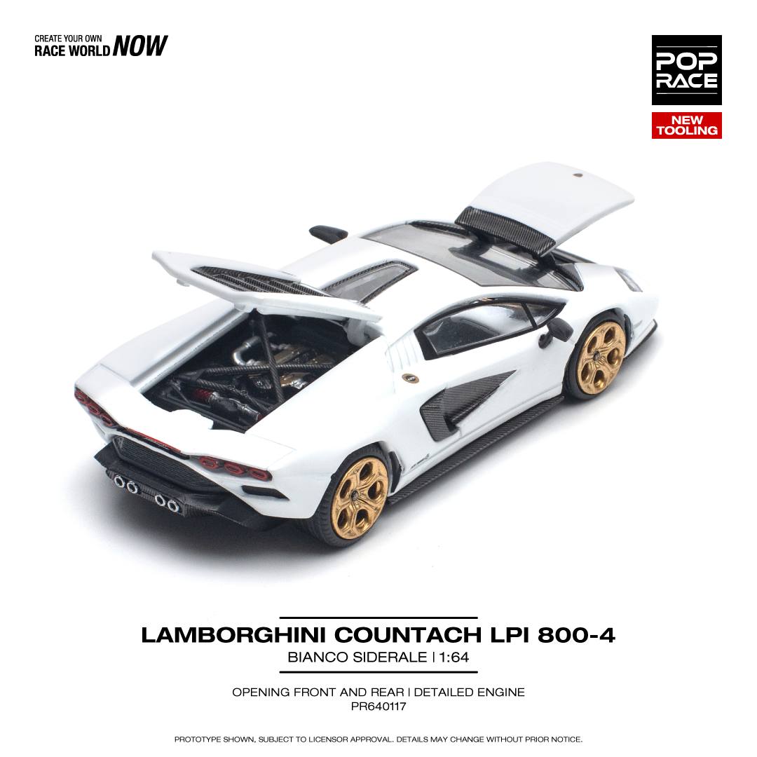 Lamborghini Countach LPI 800-4 Bianco Siderale
