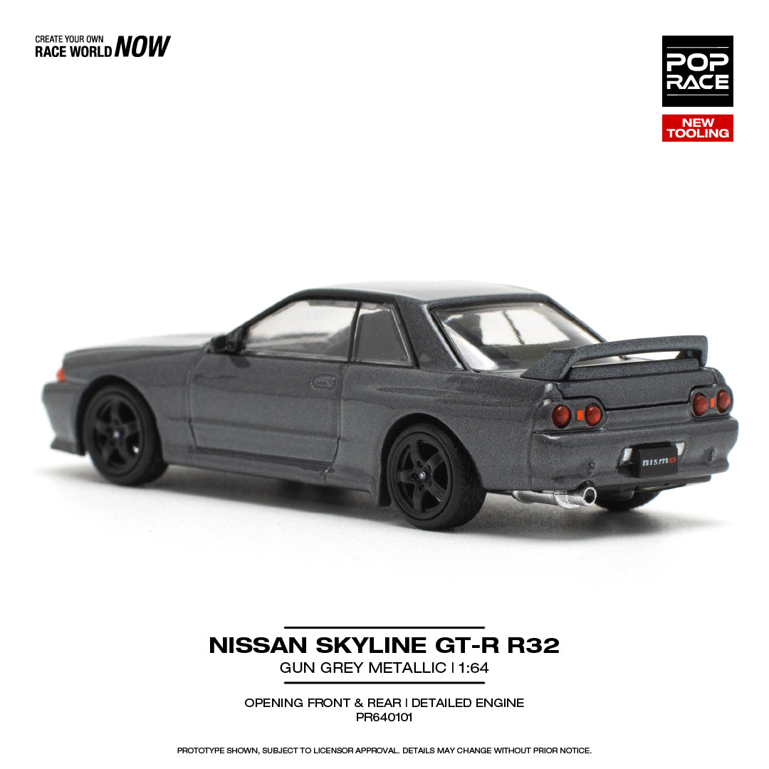 Nissan Skyline GT-R R32 Gun Metal Metallic