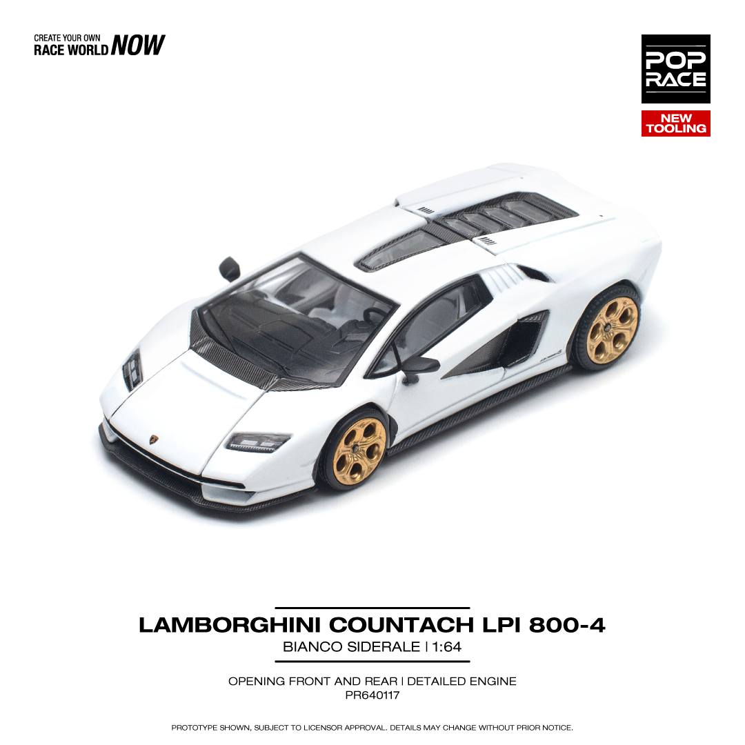 Lamborghini Countach LPI 800-4 Bianco Siderale
