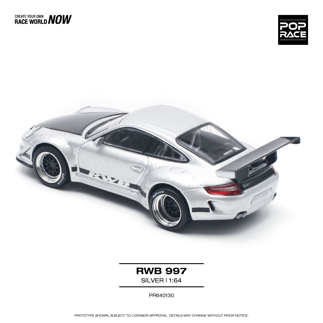 Porsche RWB 997 Silver