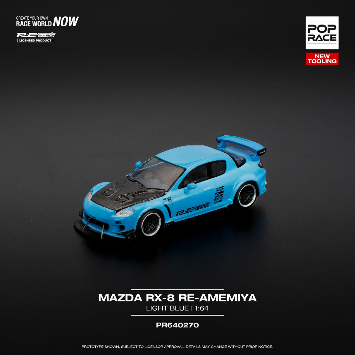 Mazda RX-8 RE-Amemiya Light Blue