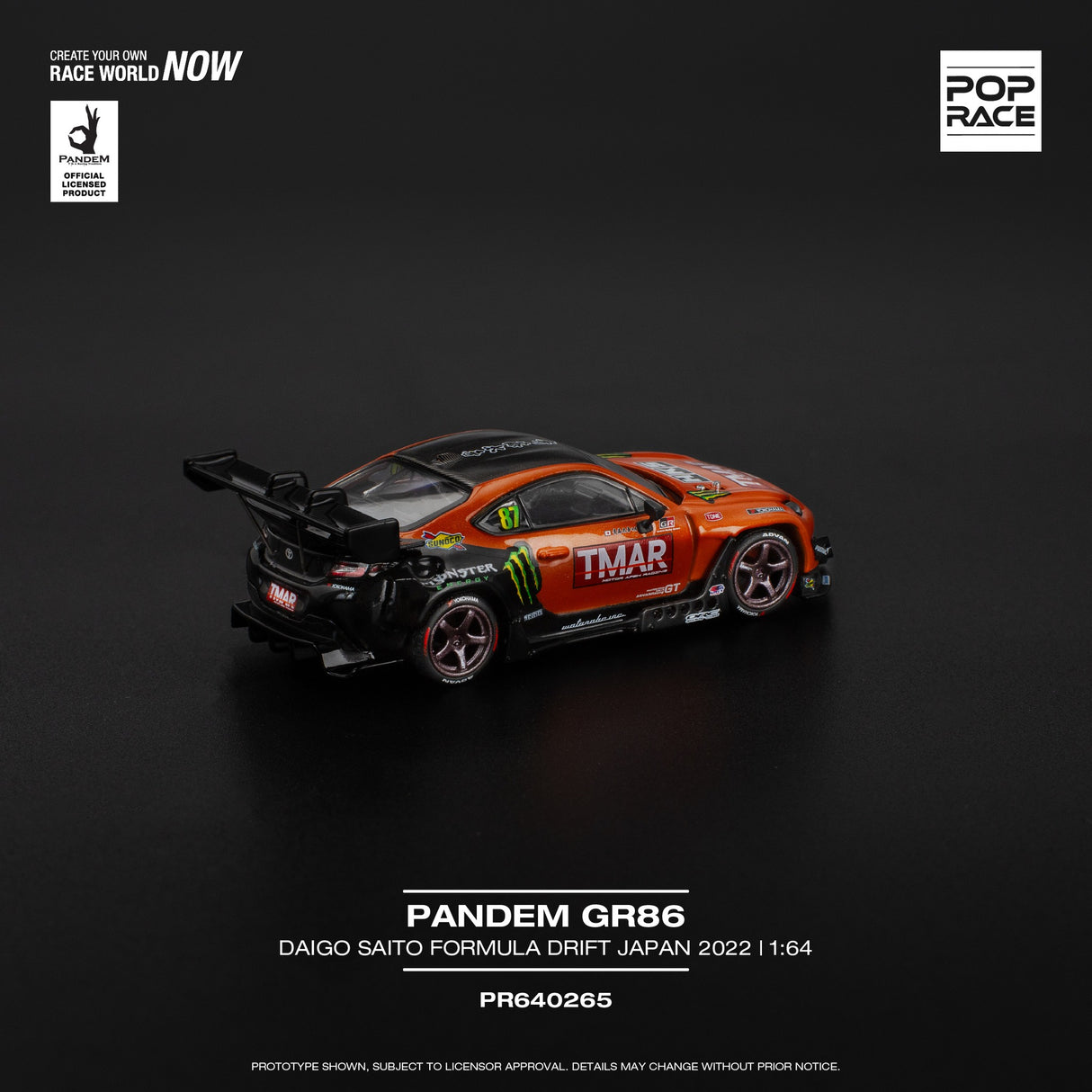 Toyota GR 86 Pandem Daigo Saito FDJ 2022