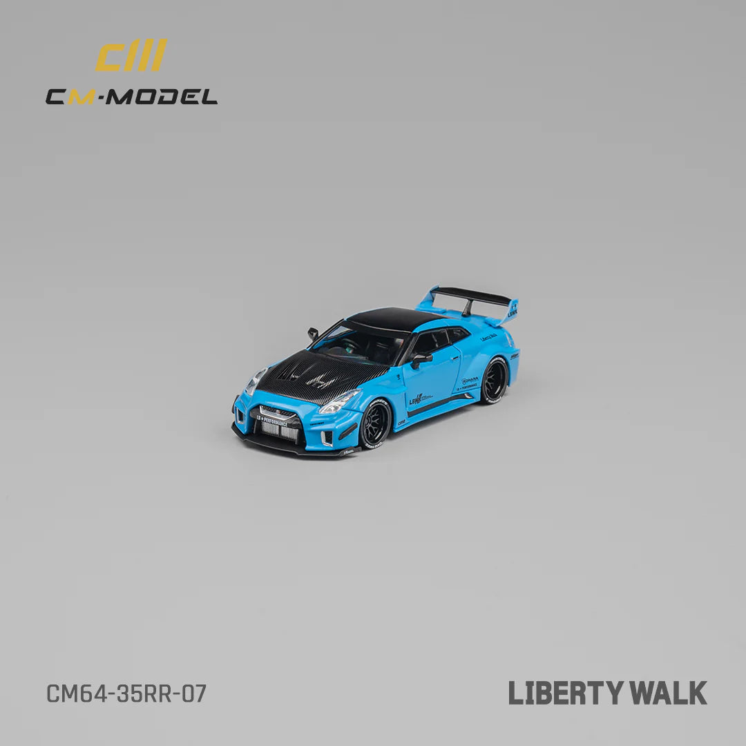 LB-Silhouette WORKS GT Nissan 35GT-RR Bleu