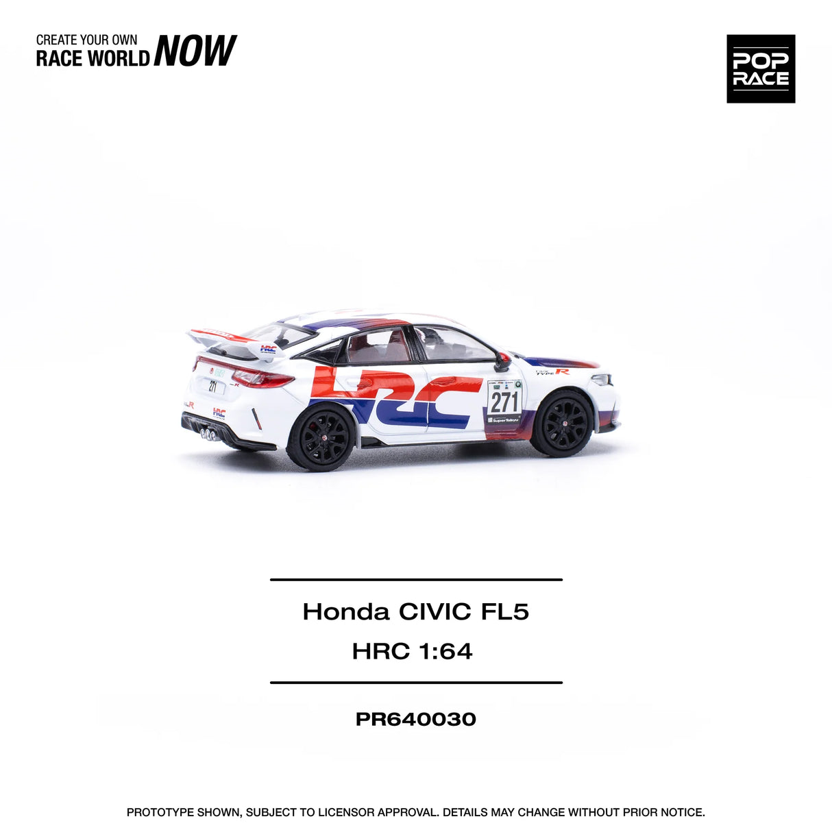 Honda Civic Type R FL5 #271 HRC