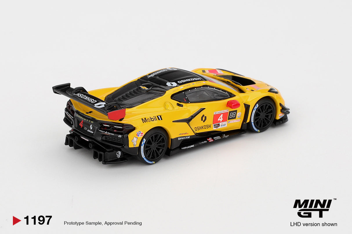 Preorder 17.08.26 Chevrolet Corvette Z06 GT3.R #4 Corvette Racing by Pratt Miller Motorsports 2025 IMSA Daytona 24 Hrs MGT01197