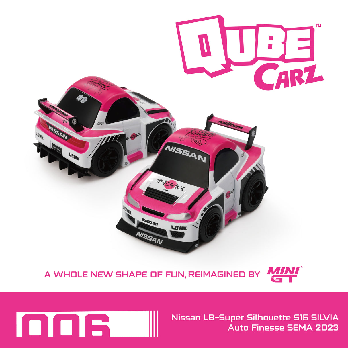 QubeCarz Nissan LB-Super Silhouette S15 SILVIA Auto Finesse SEMA 2023