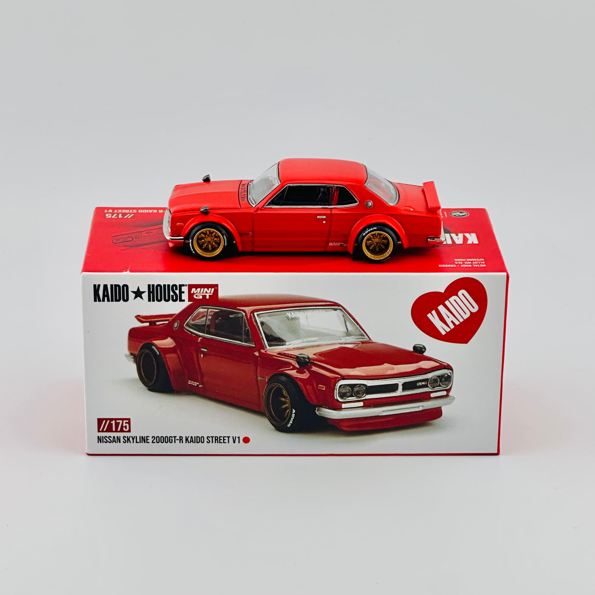 Nissan Skyline 2000GT-R (KPGC10) Kaido Street V1 KHMG175 LOOSE