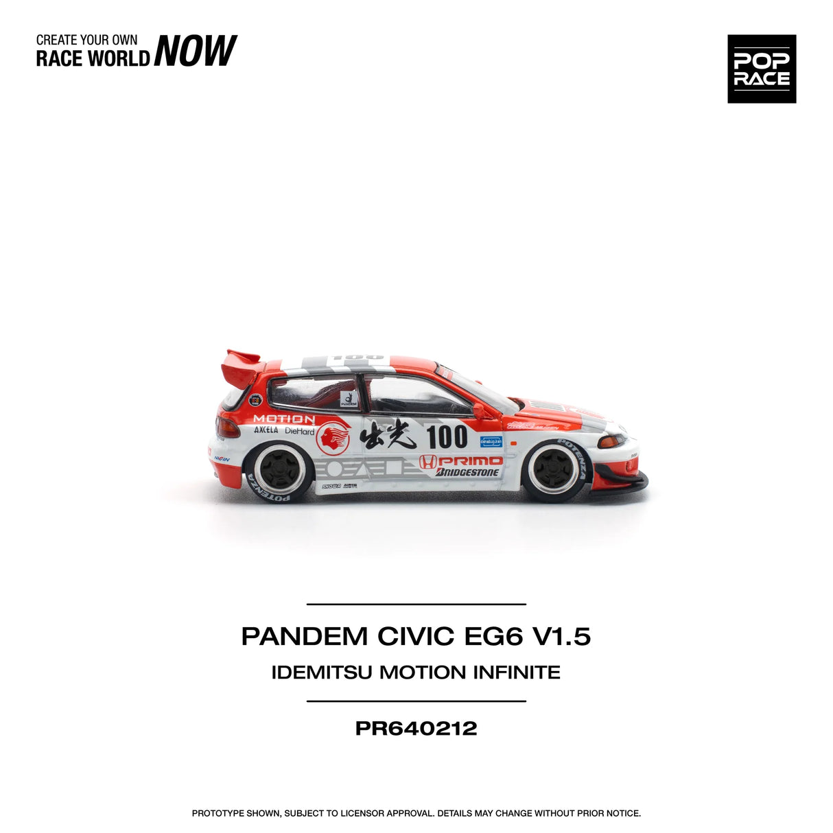 Honda Civic EG6 Pandem v1.5 Idemitsu Motion Infinite