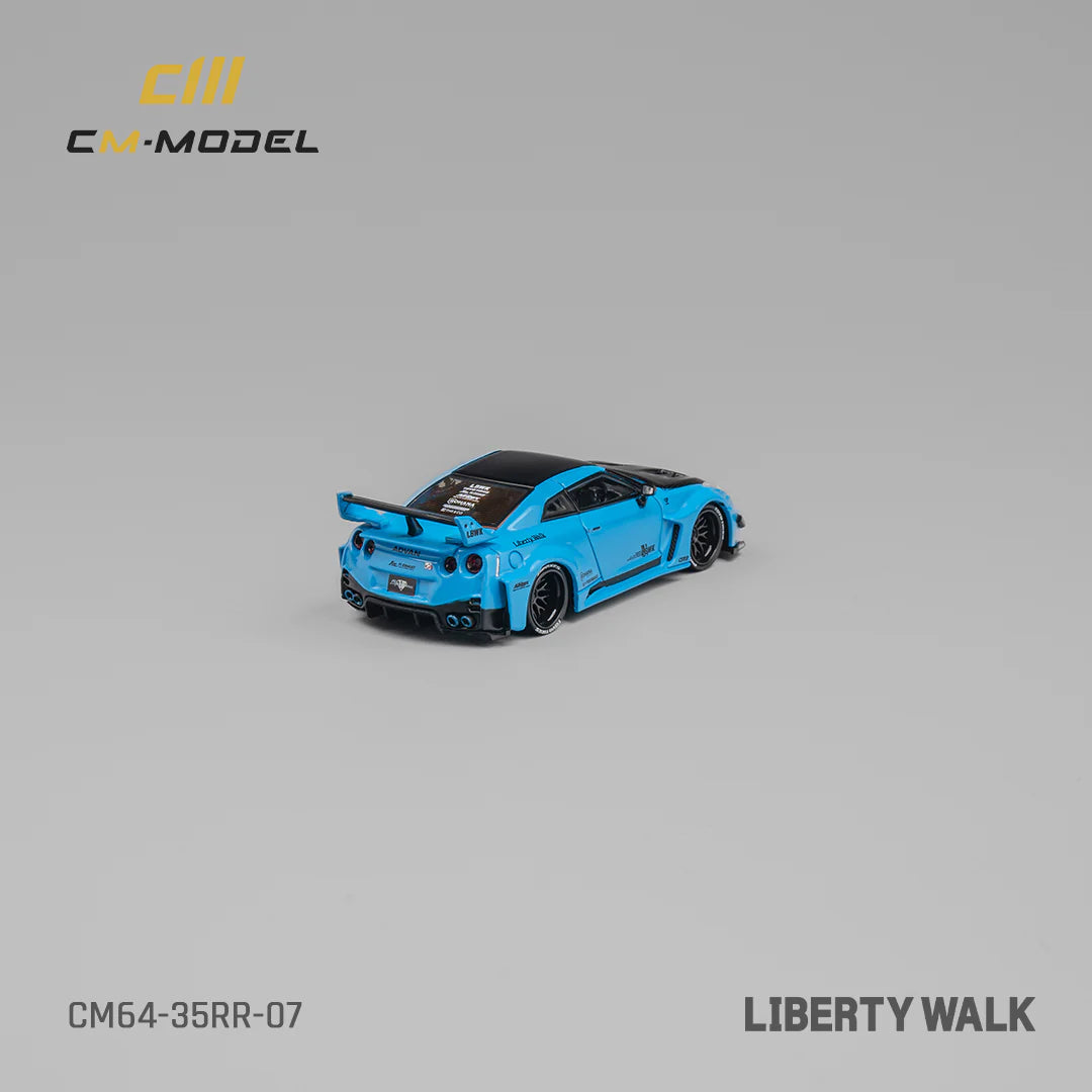LB-Silhouette WORKS GT Nissan 35GT-RR Bleu