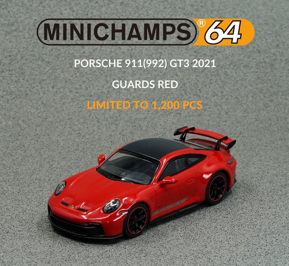 Porsche 911 (992) GT3 Guards Red