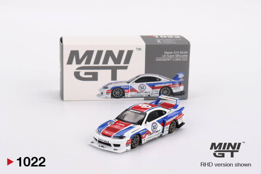 Nissan LB-Super Silhouette S15 SILVIA GARASIDRIFT x LBWK 2025 MGT01022 Exclusivité LBWK