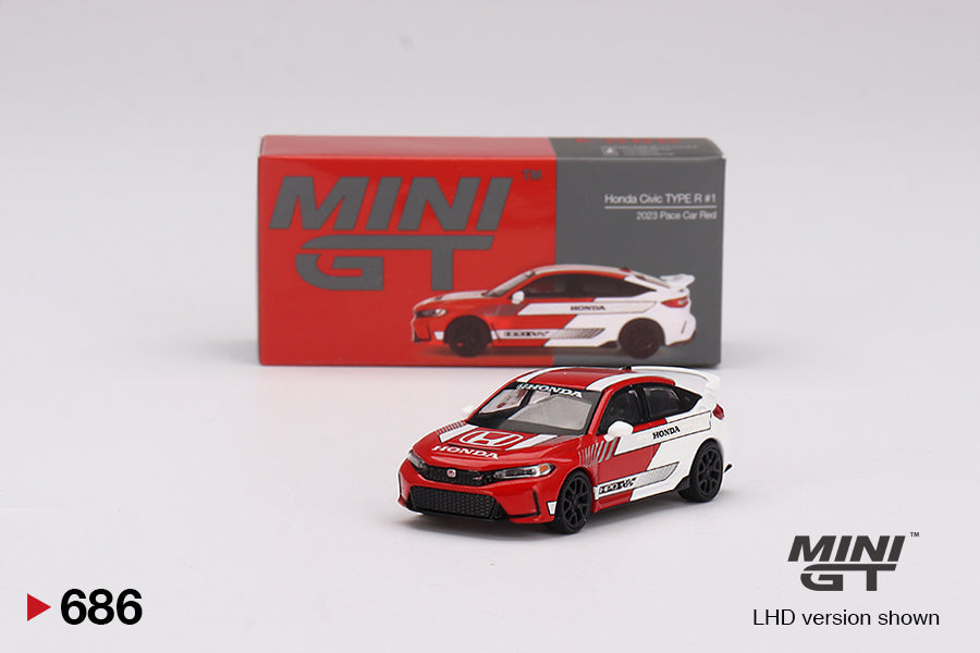 Honda Civic TYPE R 2023 Pace Car Red MGT00686