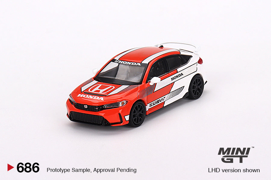 Honda Civic TYPE R 2023 Pace Car Red MGT00686