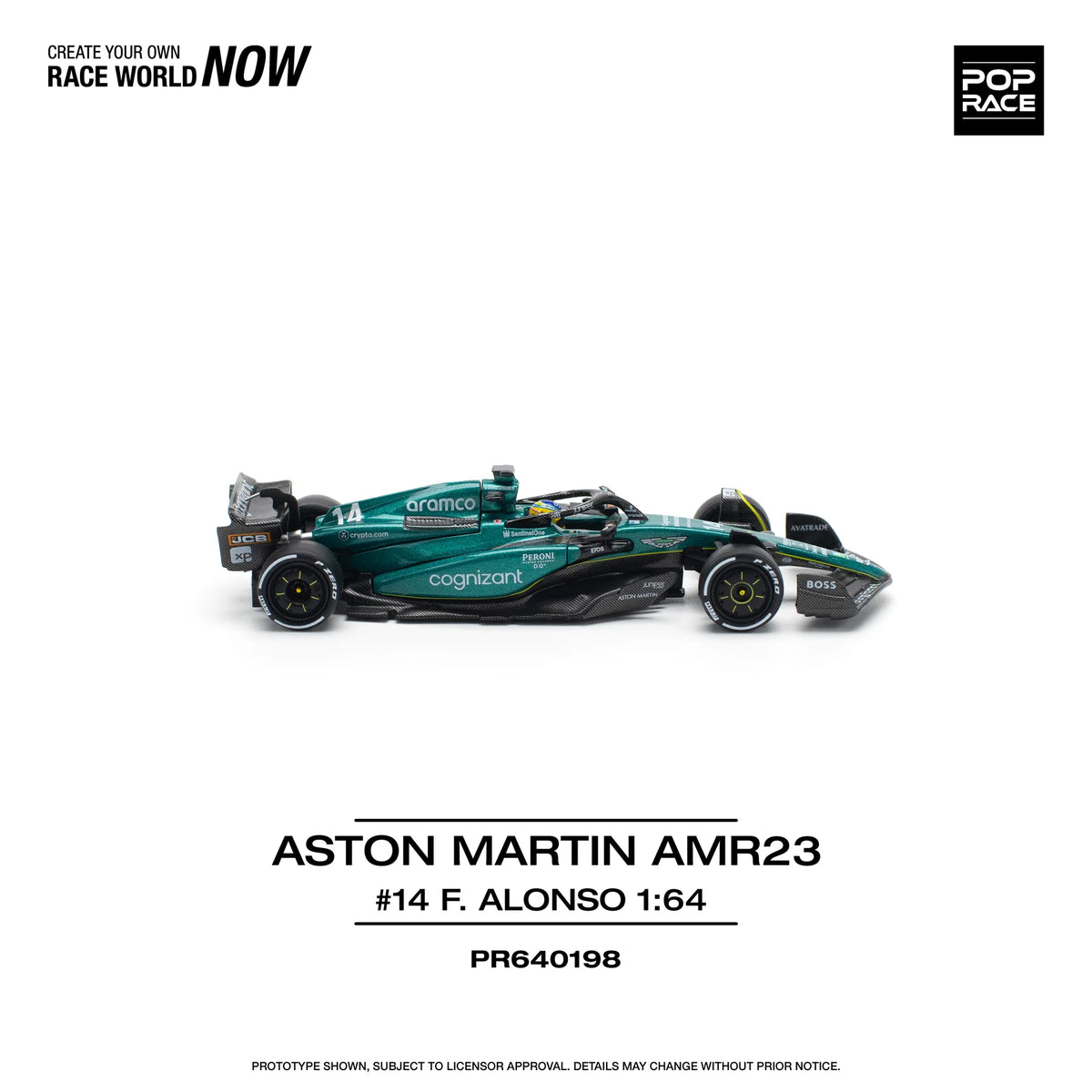 Aston Martin AMR23 F1 #14 Fernando Alonso