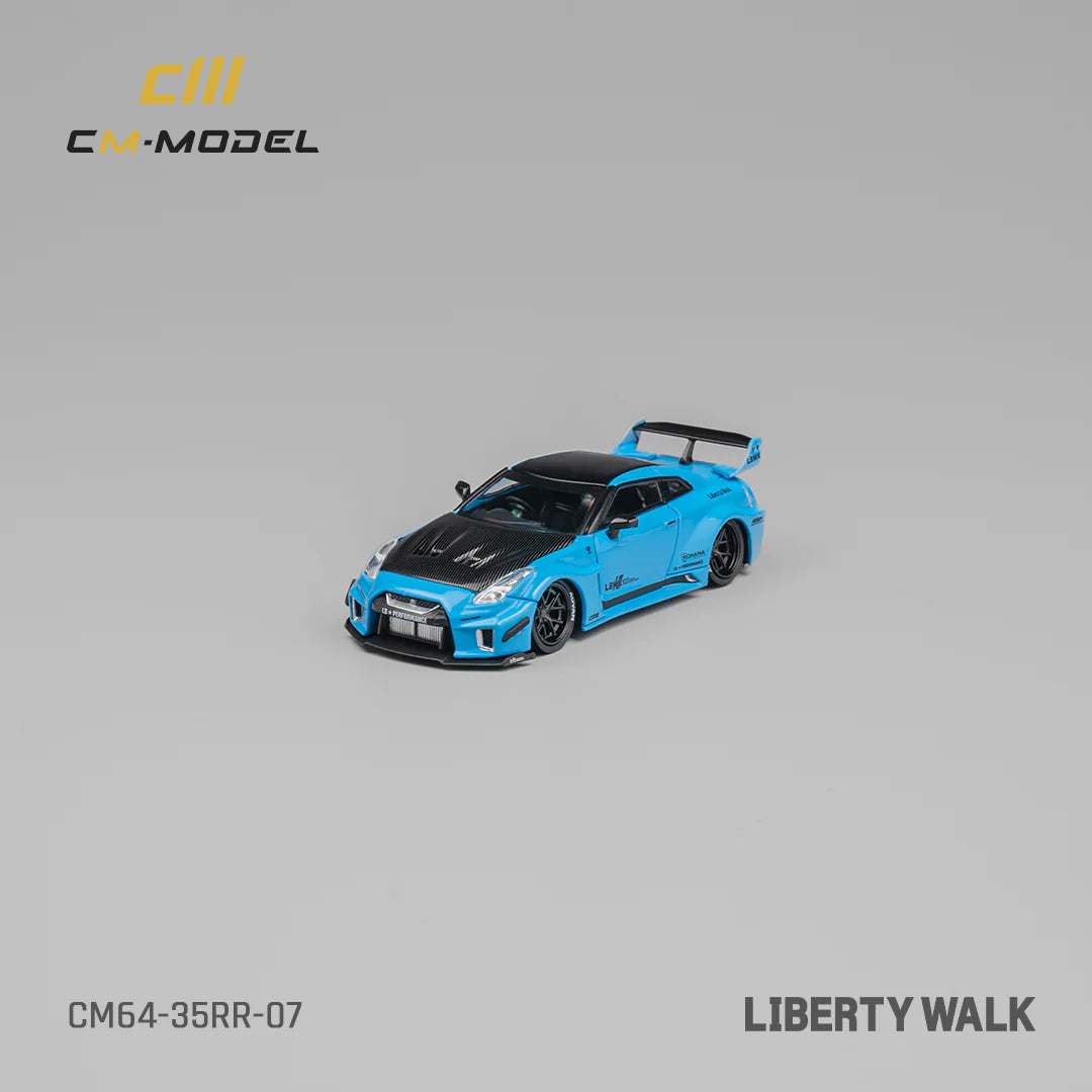 LB-Silhouette WORKS GT Nissan 35GT-RR Bleu