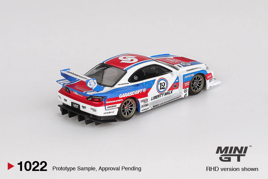 Nissan LB-Super Silhouette S15 SILVIA GARASIDRIFT x LBWK 2025 MGT01022 Exclusivité LBWK