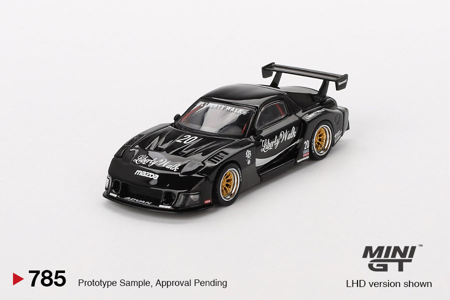 Mazda RX-7 LB-Super Silhouette Liberty Walk Black MGT00785
