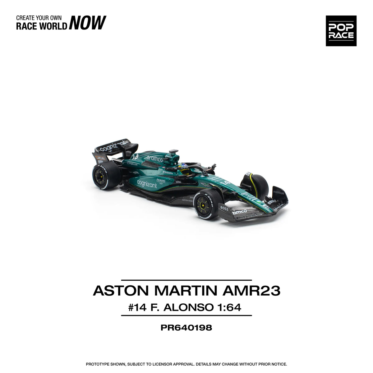 Aston Martin AMR23 F1 #14 Fernando Alonso