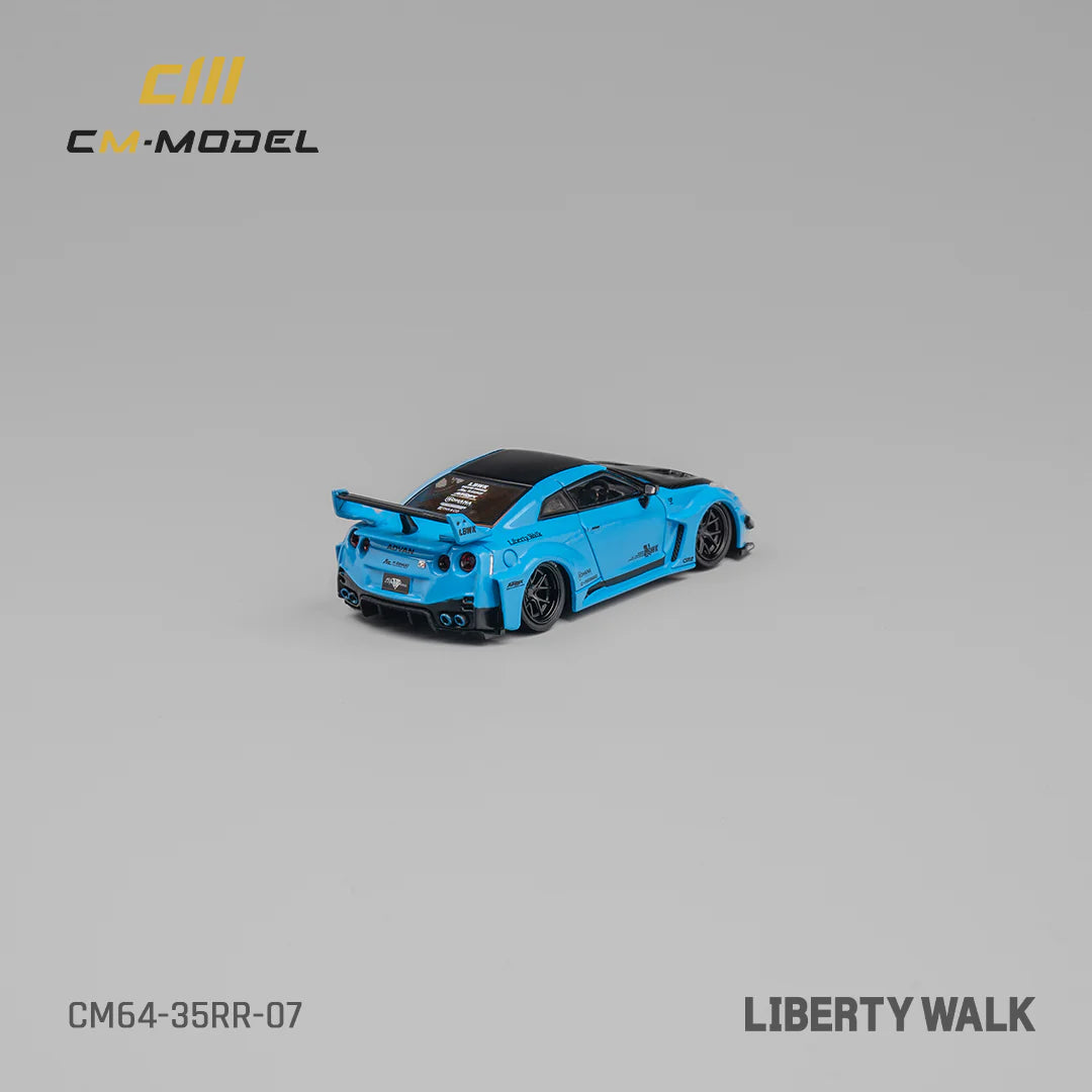LB-Silhouette WORKS GT Nissan 35GT-RR Bleu