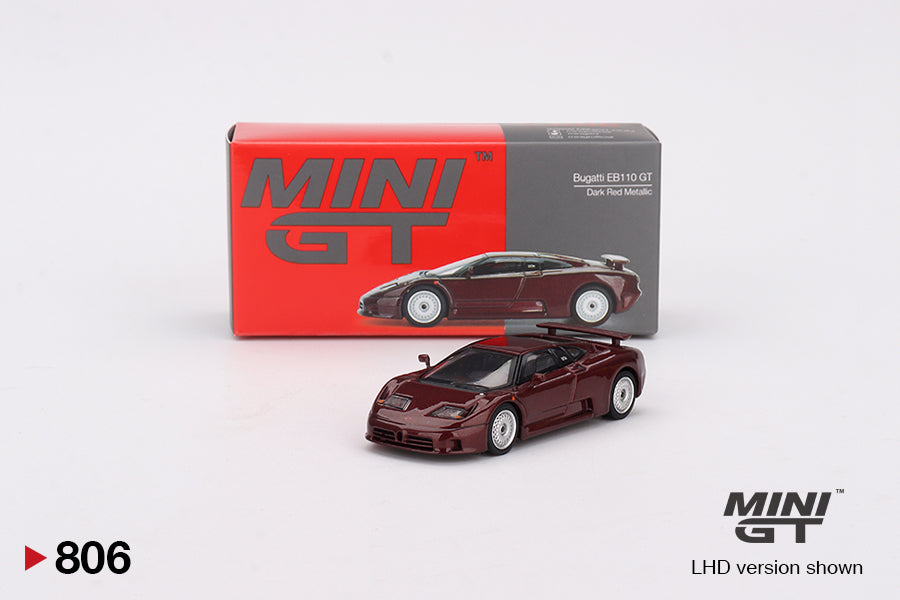 Bugatti EB110 GT Dark Red Metallic MGT00806