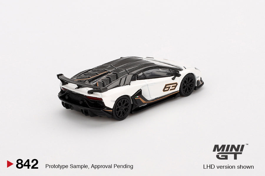 Lamborghini Aventador SVJ 63 Bianco Asopo MGT00842