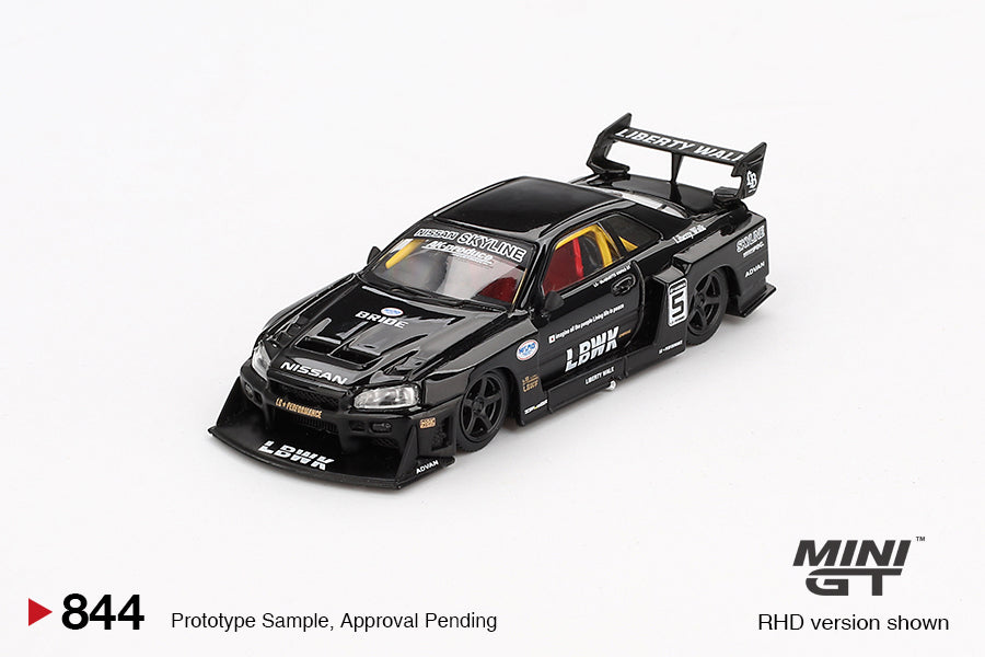 Nissan LB-ER34 Super Silhouette SKYLINE Black MGT00844