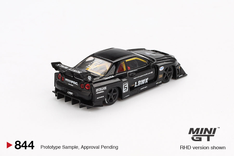Nissan LB-ER34 Super Silhouette SKYLINE Black MGT00844