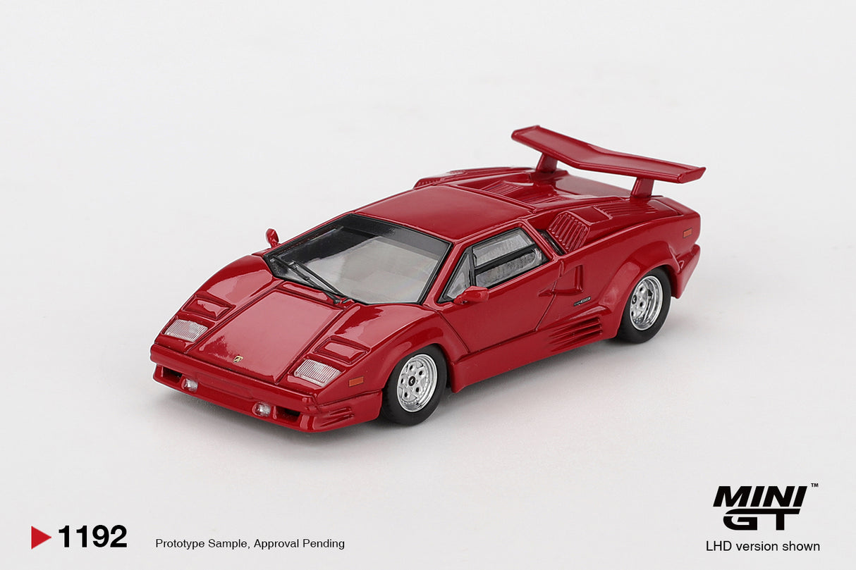Preorder 17.08.26 Lamborghini Countach 25th Anniversary Red MGT01192