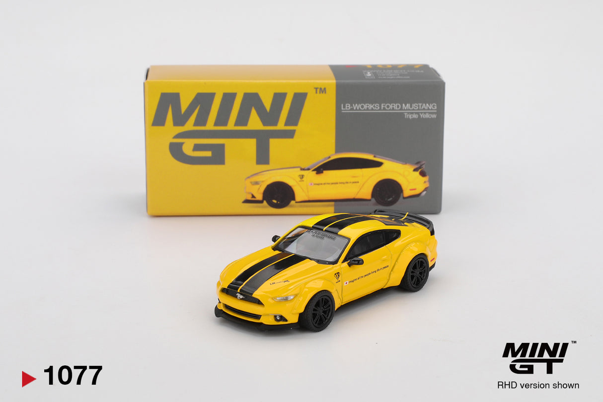 LB-WORKS FORD MUSTANG Triple Yellow MGT01077