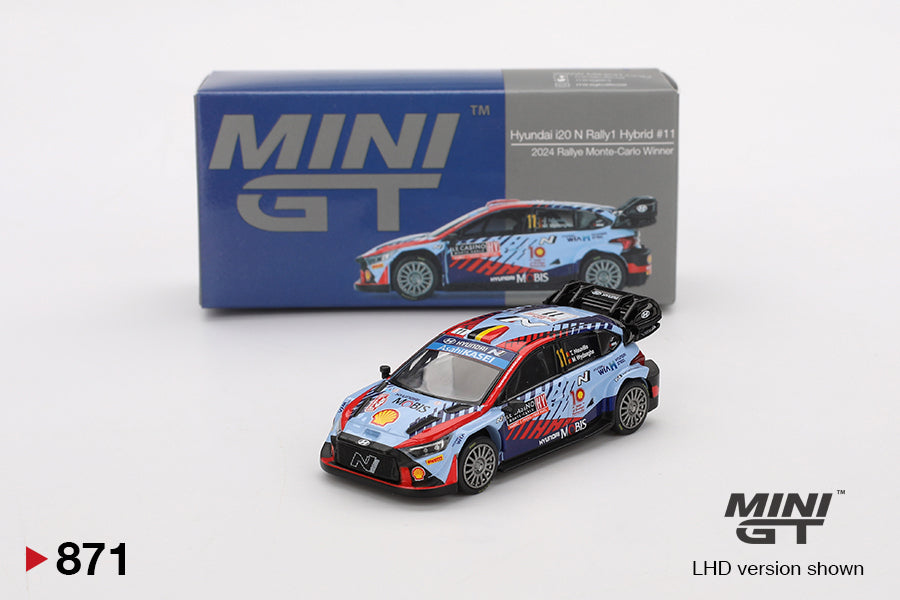 Hyundai i20 N Rally1 Hybrid #11 2024 Rallye Monte-Carlo Winner MGT00871