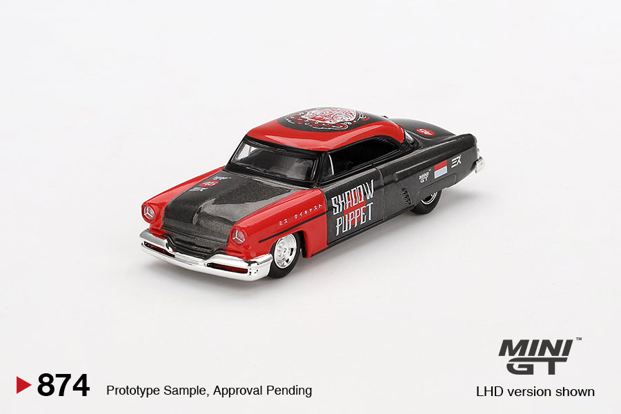 Lincoln Capri Hot Rod 1954 "Shadow Puppet" MINI GT x MIZU Diecast 2024 MGT00874